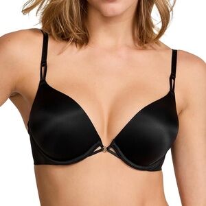 Victoria's Secret Very Sexy Padded Demi Bra Black